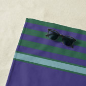 Grandes ténèbres en violet, vert, serviette de pla (En situation)