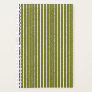 Grandes vertes et blanches d'olive avec lignes iné