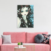 Grandes yeux acrylique toile enveloppée (Insitu(Salon))