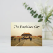 Grandeur de la carte postale Cité interdite (Debout devant)