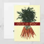 Grandez Bébé ! - Invitation aux carottes (Devant / Derrière)