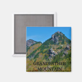 GRANDFATHER MOUNTAIN MAGNET MAGNEET (Voorkant / Achterkant)