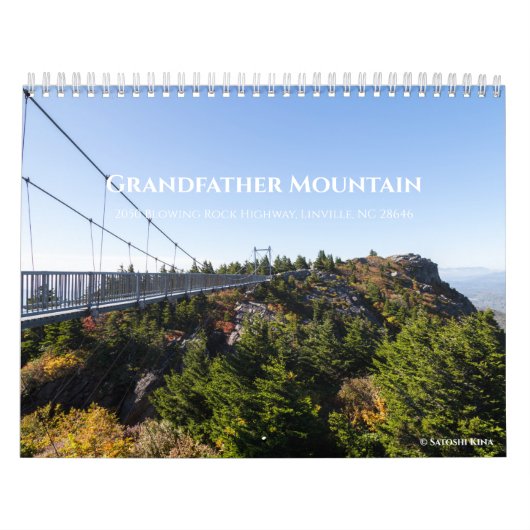 Grandfather Mountain Park Kalender (Hoes)