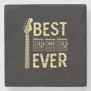 Grandfather Quotes Best Dad Guitar Ever Stenen Onderzetter