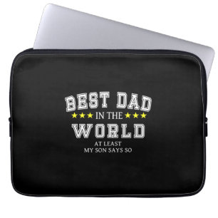 Grandfather Quotes   Beste vader ter wereld Laptop Sleeve