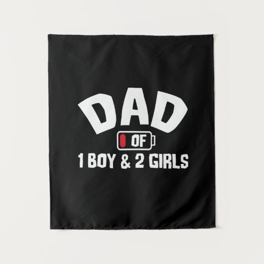 Grandfather Quotes | Dad Of One Boy Wandkleed (Voorkant)