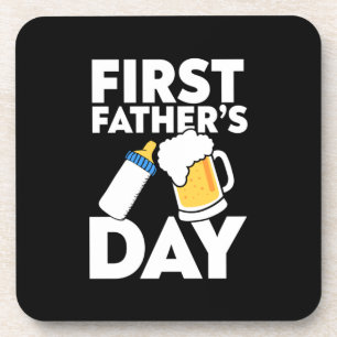 Grandfather Quotes First Father's Day Bier Onderzetter