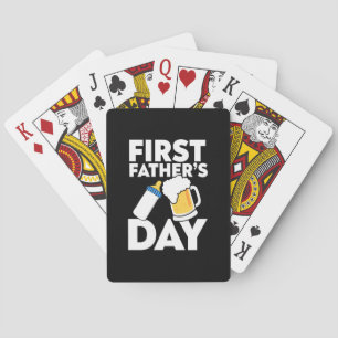 Grandfather Quotes First Father's Day Pokerkaarten