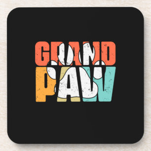 Grandfather Quotes Grandpaw Dog Bier Onderzetter