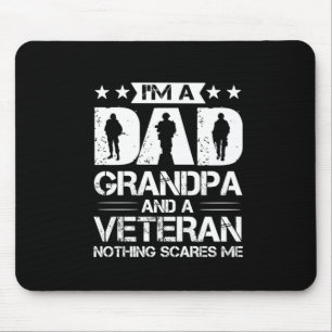 Grandfather Quotes   Ik ben vader en veteraan Muismat