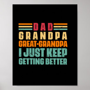 Grandfather Quotes Pap Great Grandpa Poster