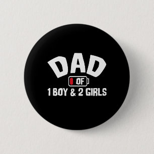 Grandfather Quotes Pap van een jongen Ronde Button 5,7 Cm