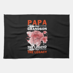 Grandfather Quotes Papa en Grandson Theedoek
