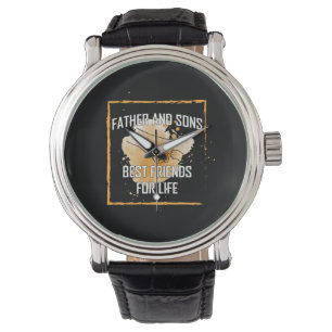 Grandfather Quotes   Vader en Sons Beste Vriend Horloge