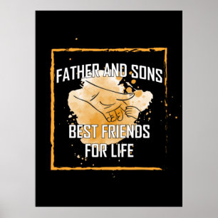 Grandfather Quotes Vader en Sons Beste Vriend Poster