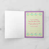 Grandgirl Cute Keepsaké carte d'anniversaire (Intérieur)