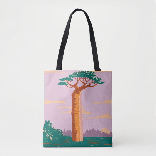 Grandidiers Baobab Draagtas (Voorkant)