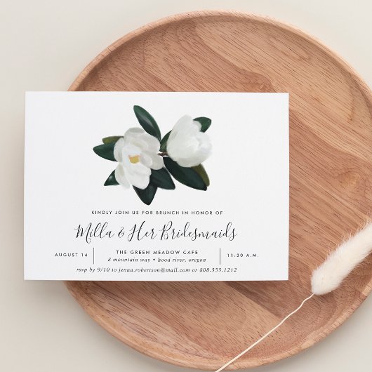 Grandiflora Bridesmaitres Brunch Invitation