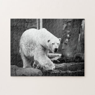 Grandiose Polar Beer, Jigzaag Puzzle Legpuzzel