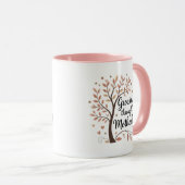 Grandir à travers la Mug de la Mère - Nouvelle Idé (Devant droit)