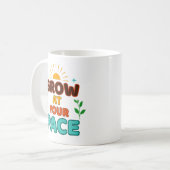 Grandir à votre rythme - Mug (Devant gauche)