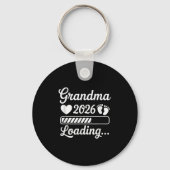 Grandma 2026 Loading Pregnancy Announcement New Gr Sleutelhanger (Voorkant)