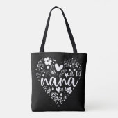 Grandma Bag, Cute Nana Bag, Moederdag Draagtas (Achterkant)