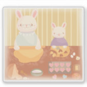 Grandma Baking Cookies Sticker (Voorkant)