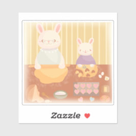 Grandma Baking Cookies Sticker