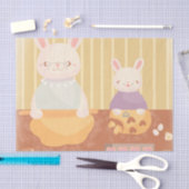 Grandma Baking Cookies Tissuepapier (Craft)