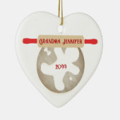 Grandma Baking Ornament Gingerbrood Man (Rechts)