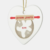 Grandma Baking Ornament Gingerbrood Man (Links)