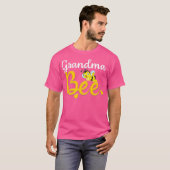 Grandma bee Matching Family First Bee Day T-shirt (Voorkant volledig)