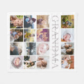 Grandma Custom Personalized Fleece Deken (Voorkant (Horizontaal))