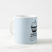 Grandma Daisy Cupcake Mok (Voorkant links)