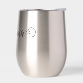 Grandma Est Modern Black Script Custom Date (Gauche)