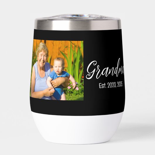 Grandma Est. White script photo (Avant)