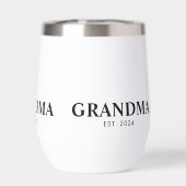 Grandma Established New Grandma Gift (Achterkant)