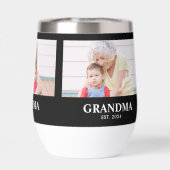 Grandma Established Script Black 3 Photo (Arrière)