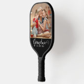 Grandma Established Script Gift Photo Pickleball Paddle (Links)