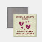 GRANDMA ET GRANDPAS MAISON MAGNET (Recto/Verso)