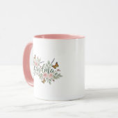 Grandma Floral Mug - Watercolor Botanical Gift (Devant gauche)