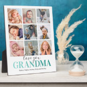 Grandma Gift | Liefde foto Fotoplaat (Zijkant)