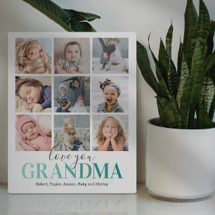 Grandma Gift Liefde foto Fotoplaat