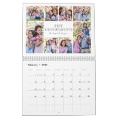 Grandma Grandpa Photo Collage Calendar Kalender (Feb 2026)