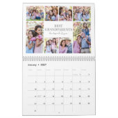 Grandma Grandpa Photo Collage Calendar Kalender (Jan 2027)