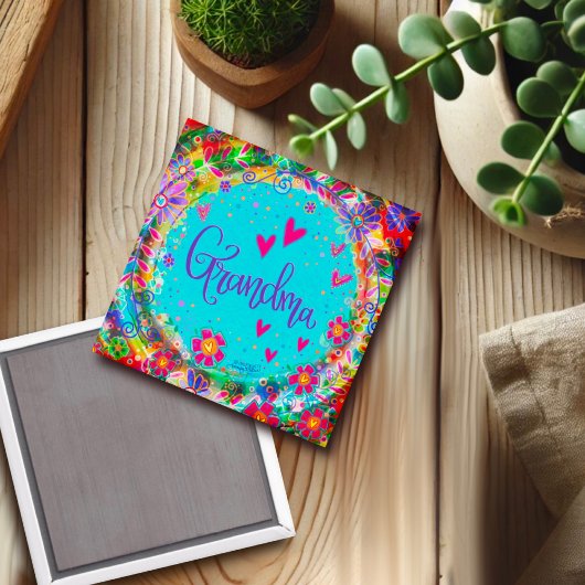 "Grandma" Inspiron Magnet Magneet