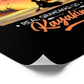 Grandma Kayaking Poster (Hoek)