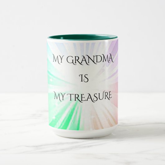 "GRANDMA" KOFFIE OF TEA-MOK. MOK (Midden)