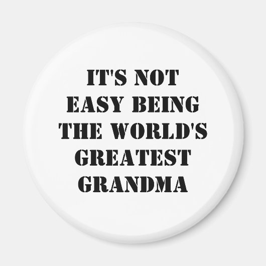 Grandma Magneet (Voorkant)